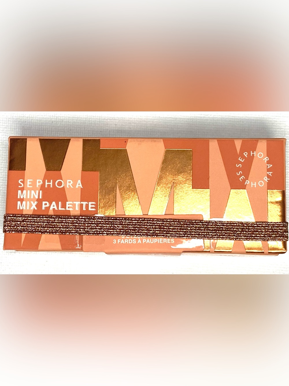 Sephora Mini Mix Palette - Peach & Gold Trio